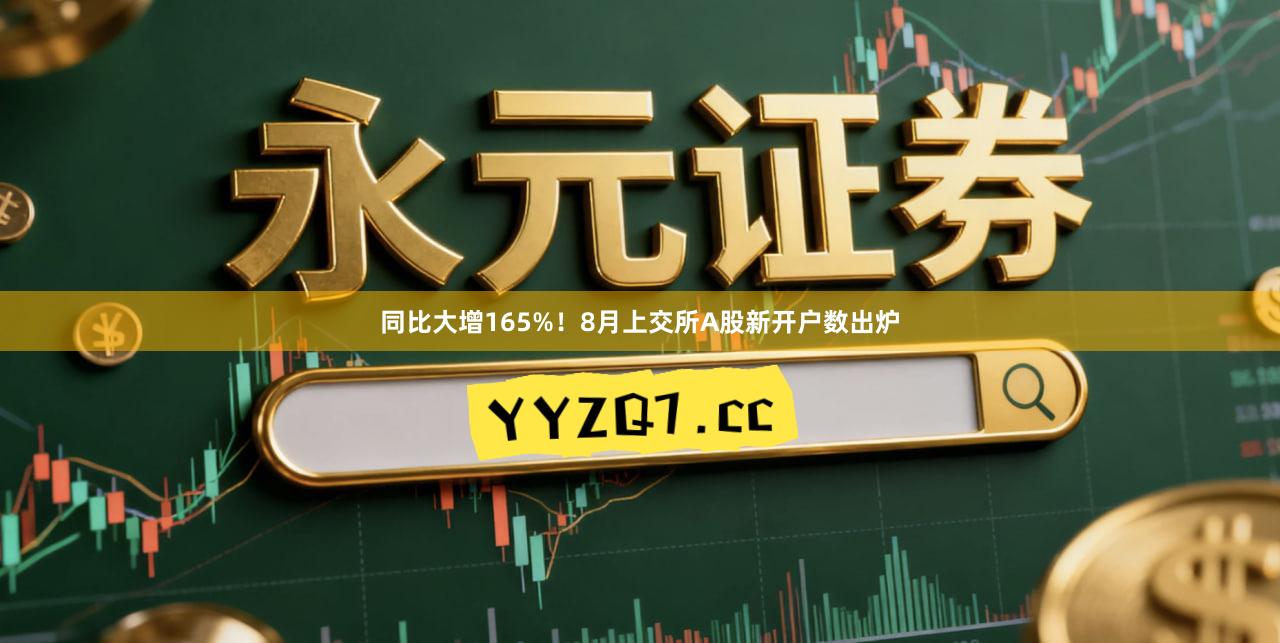 同比大增165%！8月上交所A股新开户数出炉
